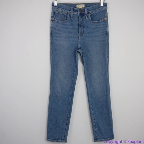NEW Madewell Stovepipe Jeans in Leaside Wash, 27 - Picture 3 of 16